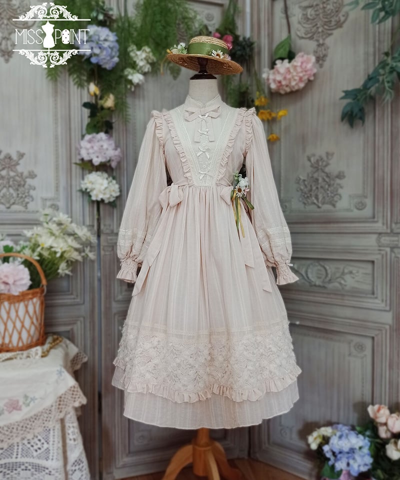 最終価格！M's カタログ フリル 花 マーガレット ワンピース 最終価格！M's カタログ フリル 花 マーガレット ワンピース