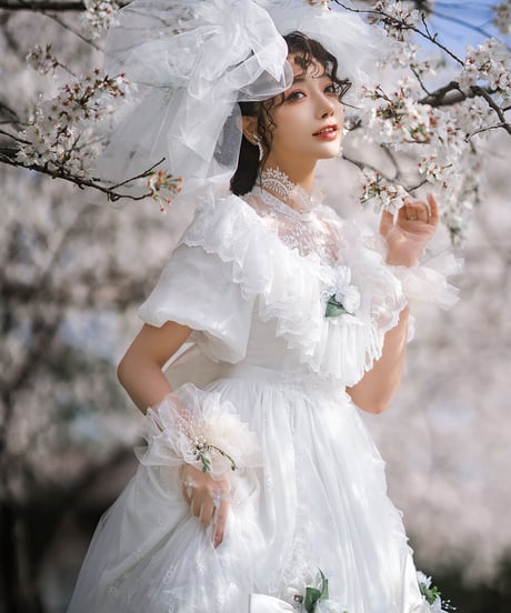 Miss Point 花盛りの私  マリエ ワンピース ロング フルセット[LO438]