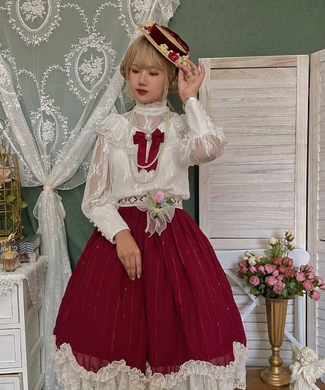 Miss Point チューリップ クラシックロリィタ ドレスハット・麦わら帽子 [LO274]