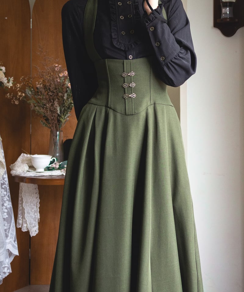 Forest Wardrobe 森林のキャロル ホルターネック コルセットスカート