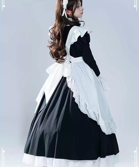 Black Cat Manor ロングメイド服 Ⅸ型 オーダー[OP400]