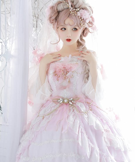 Dawn & Morning Dew Lolita / 朝露の花嫁 クラシックロリィタ JSK [LO917]