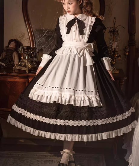 Moonlight Storage / アフタヌーンティーメイド メイド服 セット[LO789]