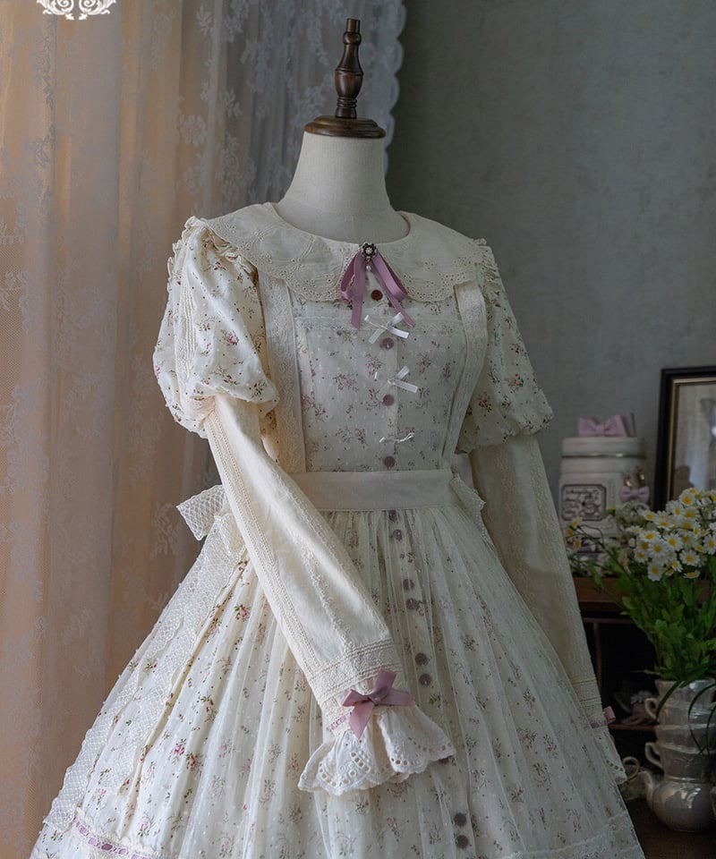 Miss Point 花とアリス クラシックロリィタ レースタブリエ