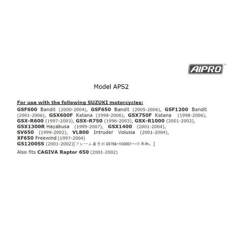 【即納】アイプロ製★シフトインジケーター APS2 青 GSX1400 GSXR1300R ハヤブサ