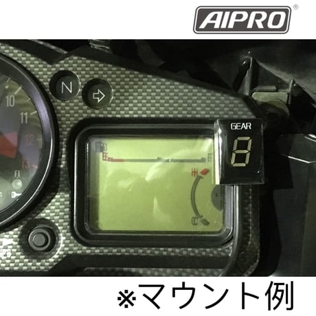 【AIproストア限定】アイプロ製★シフトインジケー APK4 白 ZX-12R Ninja250SL Z250SL