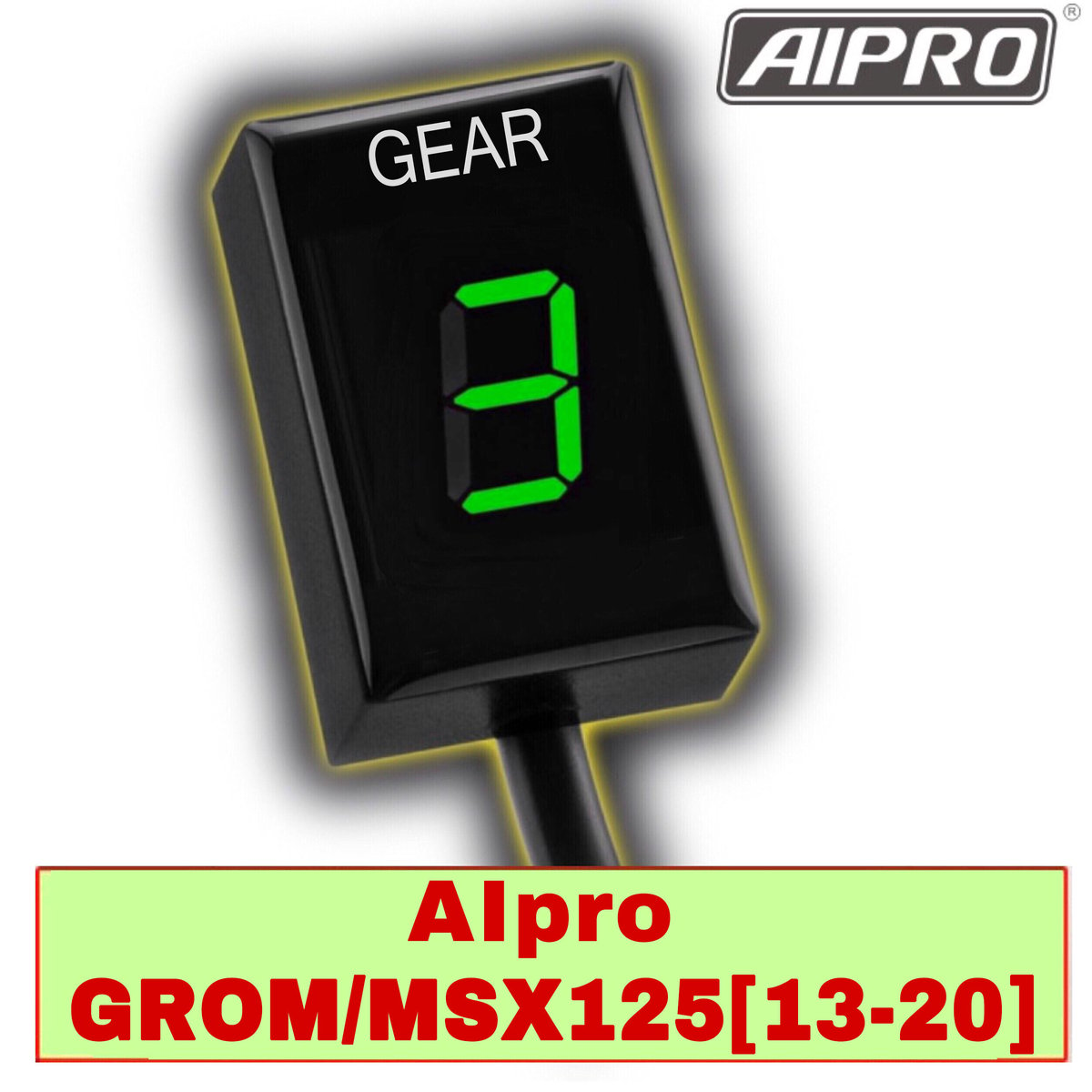 【即納】アイプロ製★シフトインジケー APH4 緑 GROM MSX125 グロム