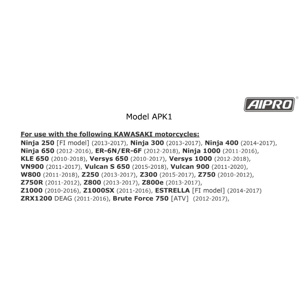 アイプロ製☆シフトインジケー APK1 白 Ninja250 ZRX1200ダエグ | AIp