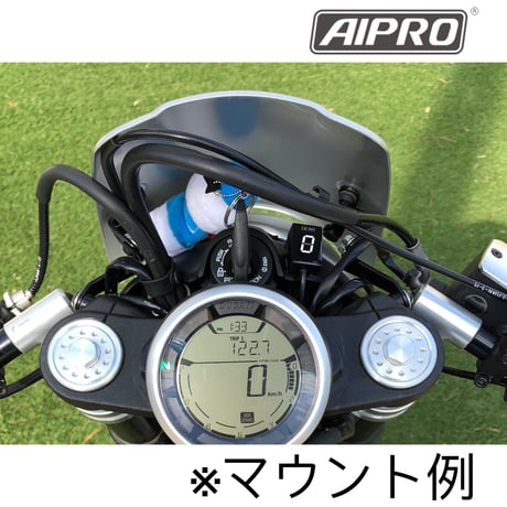 アイプロ製★シフトインジケーター APD1 白 スクランブラー M1200