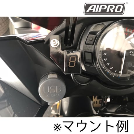 アイプロ製★シフトインジケー APK2 白 Ninja250R ZX-10R