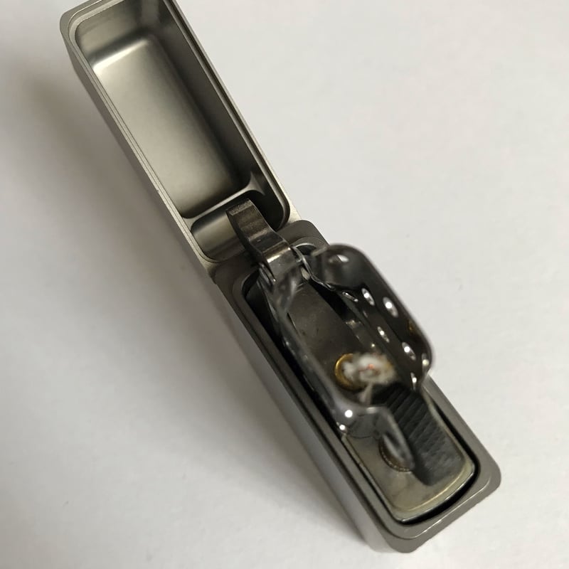 高強度チタン製】Zippoライター用 付け替えインサイドユニット