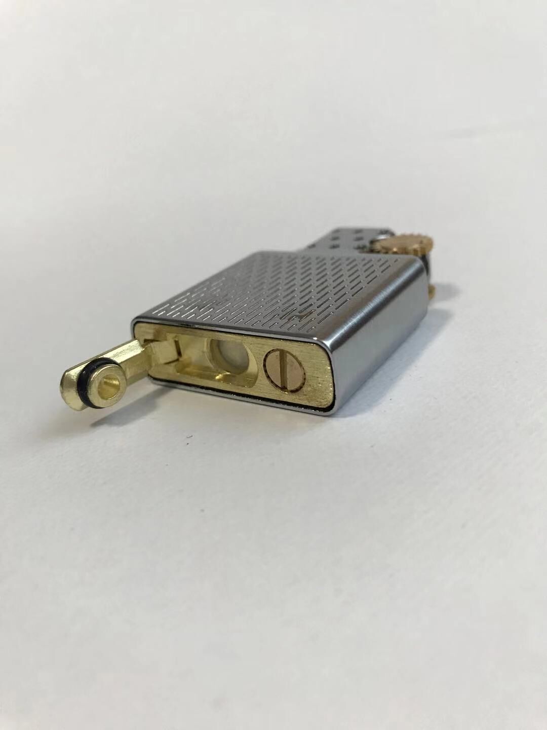 ZIPPO カスタム用 揮発防止メタルユニット せまかっ シルバー ZIPPO カスタム用 揮発防止メタルユニット せまかっ シルバー