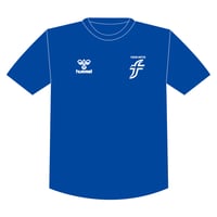 hummelワンポイントTシャツ（BLU）