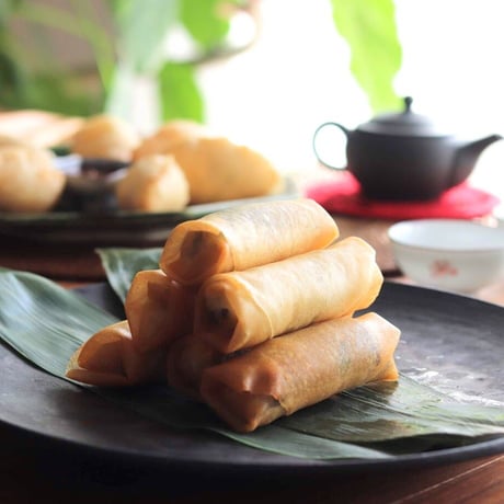【五目春巻き】5本☆パリパリ皮が美味しい春巻きです