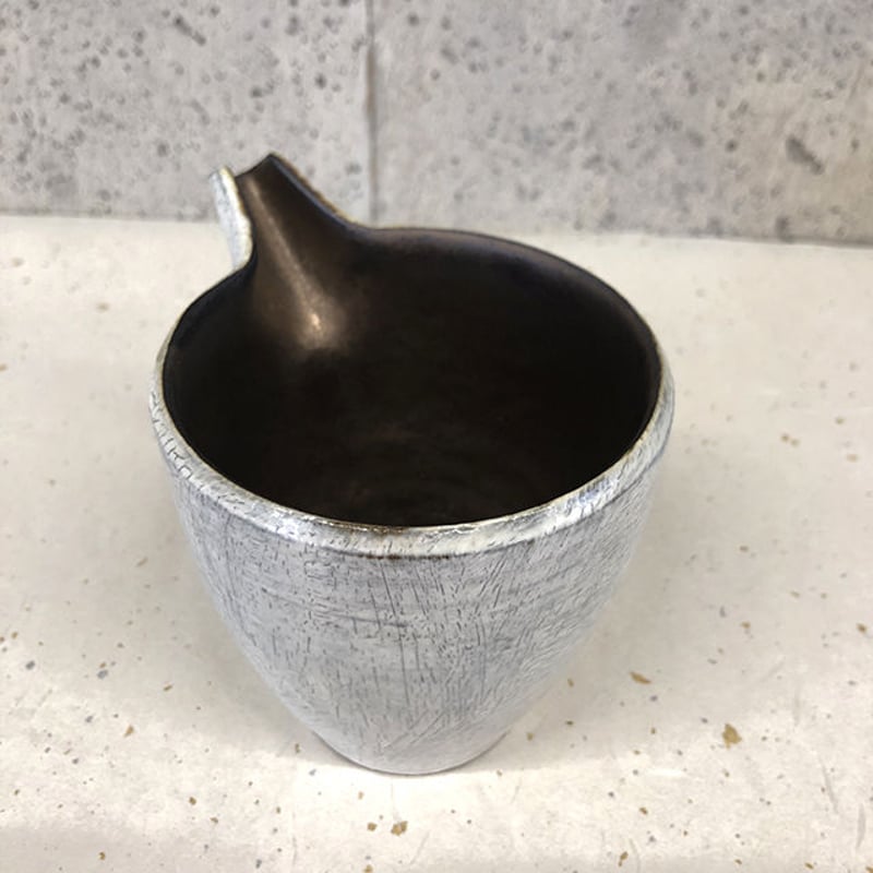 笠間焼 / 片口酒器B(粉引×ラスター彩) | 和の雑貨 えん 笠間焼 / 片口酒器B(粉引×ラスター彩) | 和の雑貨 えん