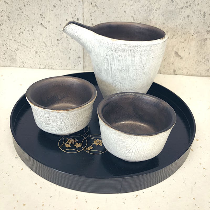 笠間焼 / 片口酒器B(粉引×ラスター彩) | 和の雑貨 えん 笠間焼 / 片口酒器B(粉引×ラスター彩) | 和の雑貨 えん