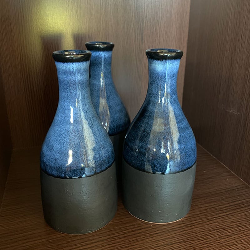笠間焼 / 花入(青霧) | 和の雑貨 えん 笠間焼 / 花入(青霧) | 和の雑貨 えん