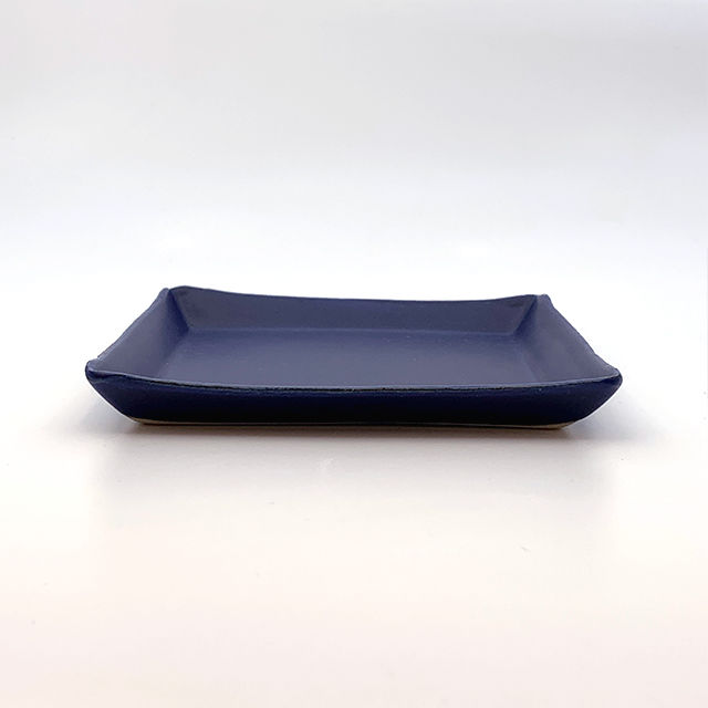 笠間焼　作家　プレート2枚 笠間焼 / うすくて軽いプレート（角）（M） | 和の雑貨 えん