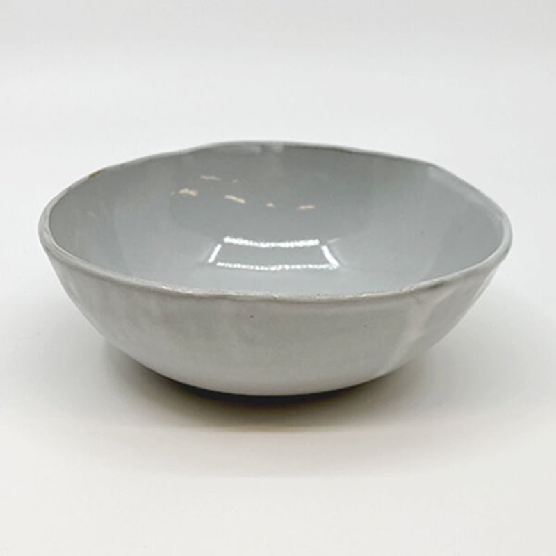 ★未使用★人気★石木文　スワンボウル　グレー 笠間焼 / うすくて軽いボウル（グレー） | 和の雑貨 えん