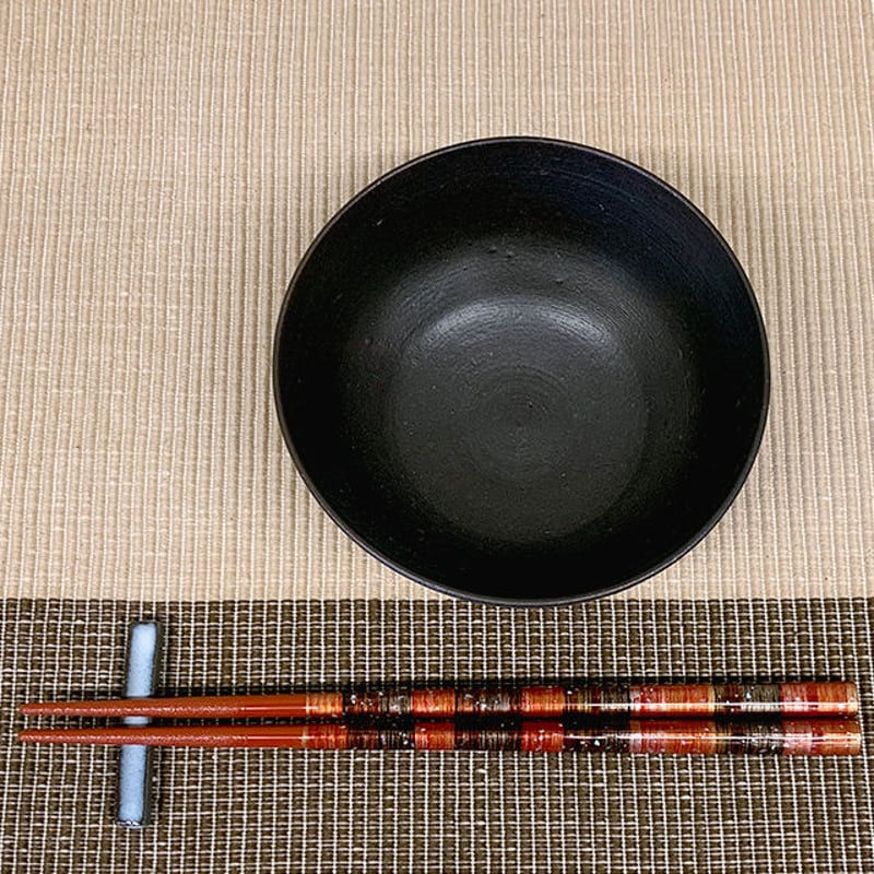 笠間焼 / ご飯茶わん（黒釉） | 和の雑貨 えん