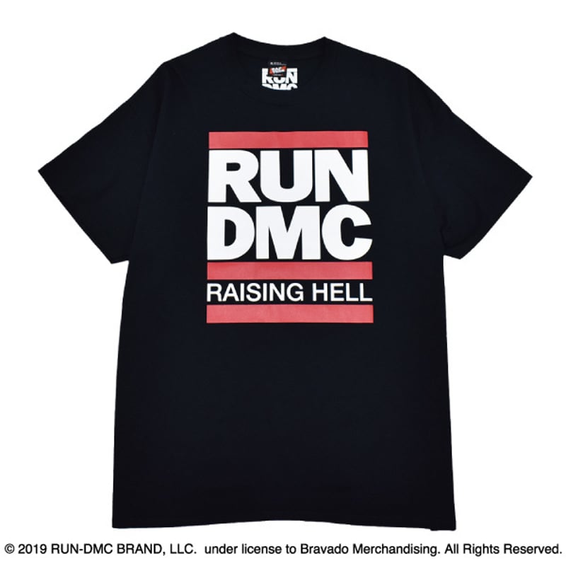 RUN DMC Raising Hell Black Tee　ラップTシャツ RUN DMC RAISING HELL S/S TEE / RT-RD001 | RAPTEES