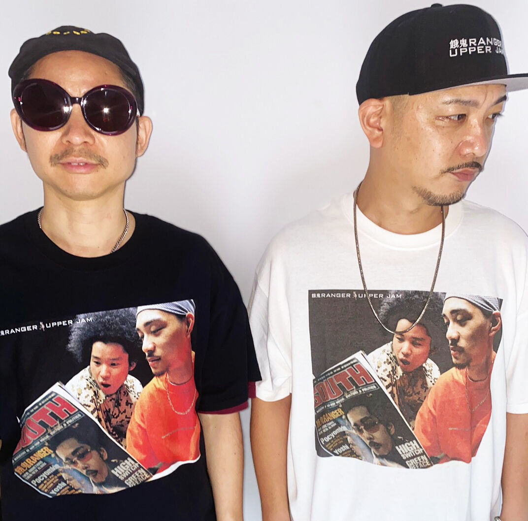 RAP TEES x 餓鬼レンジャー COLLABORATION TEE / RT-GR210