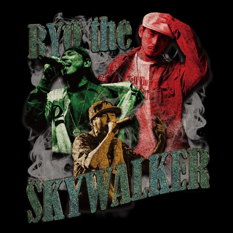 *ryotheskywalker 10周年 Limited edition RAPTEES × RYO the SKYWALKER COLLABORATION TEE