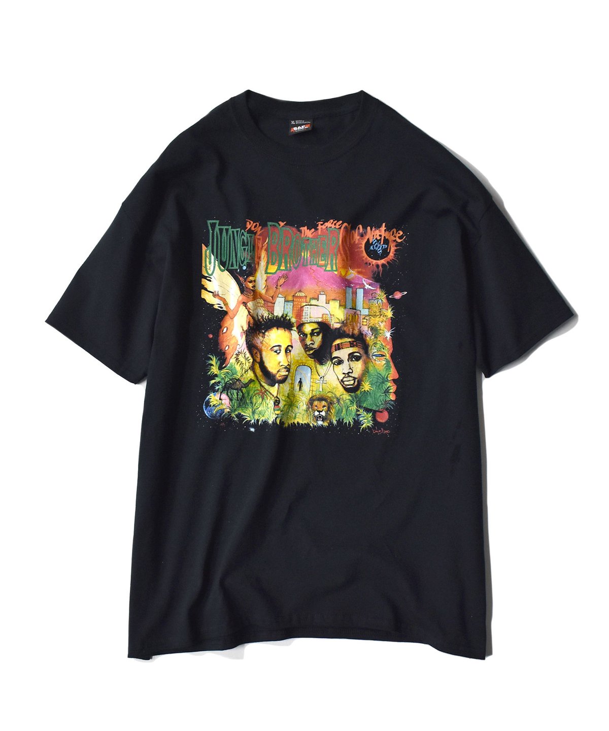 JUNGLE BROTHERS 半袖シャツ Amazon.co.jp: [バンドライン] Jungle Brothers ジャングル