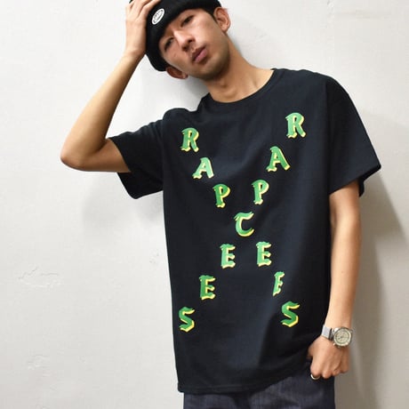 RAP TEES XROSS LOGO S/S TEE/RT-GMC007SS