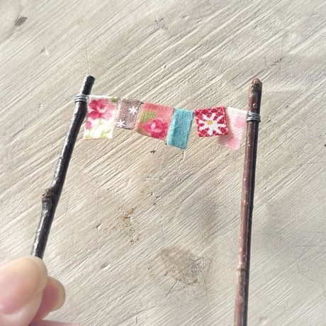 洗濯物 & フェンス セット