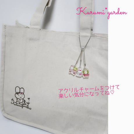 うさみみちゃんの可愛いトートバッグ♡