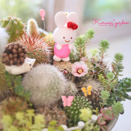 🌸ネズぼっくり＆うさみみのピックセット🌼