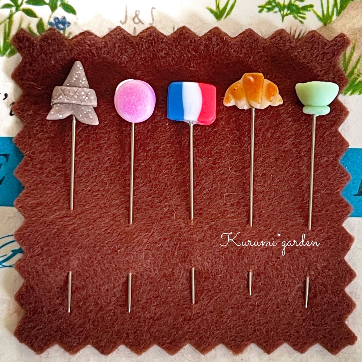 フランス🇫🇷のまち針・シリーズ | kurumigarden's STORE