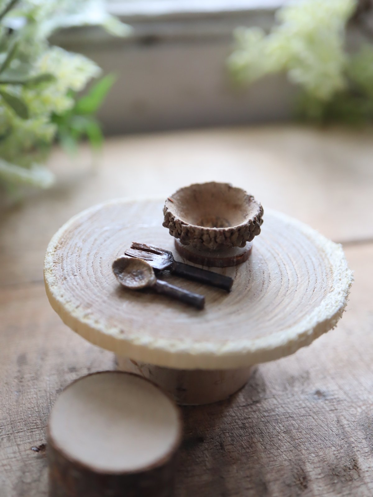 深い木の実のお皿、スプーン＆フォーク | kurumigarden's STORE