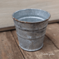 ミニ ブリキ鉢