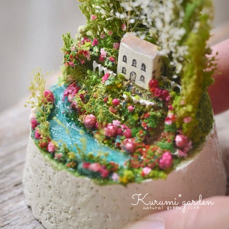 🌱芝生パウダー（ドライフラワーの箱庭用）🇩🇪ドイツ製