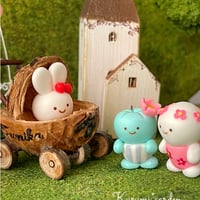 木の実のカート 小物3点セット