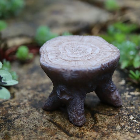 【ミニチュアのGarden雑貨】 木のテーブル🌸