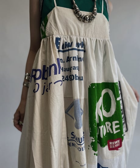 【RE;CIRCLE】 RE Eco-Friendly Bag Camisole One-piece / 220707-012