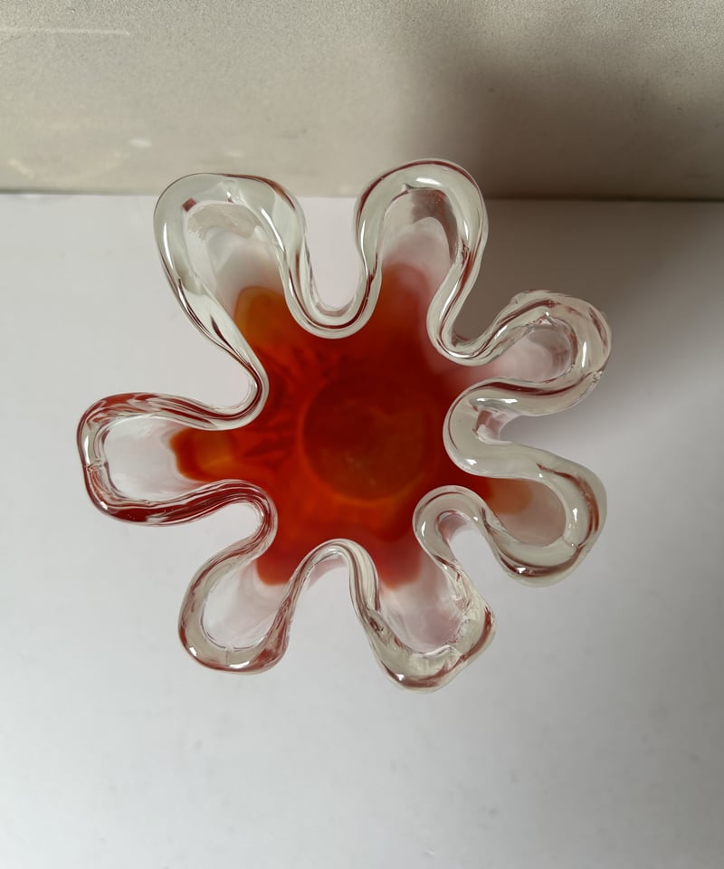 ガラス製フラワーベース USED】 Flower Vase ( 花瓶 / フラワーベース ) 4805 | THE