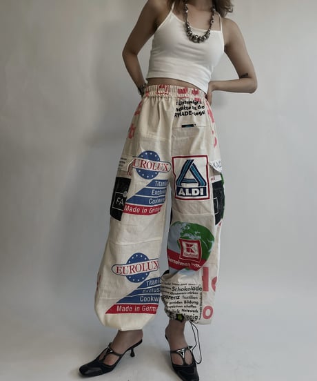 【RE;CIRCLE】 RE Eco-Friendly Bag Pants / 220707-003