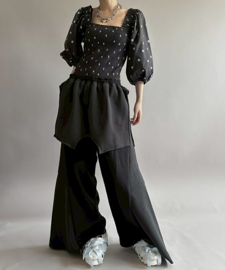 【RE;CIRCLE】 RE Sweat Pants Deformed / 260404-003