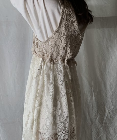 【RE;CIRCLE】 RE Crochet N/S One-piece①/210630-018