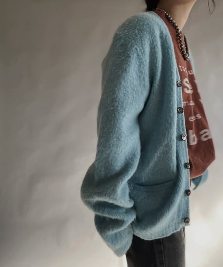 【USED】 Vintage Brian Dac Neil Mohair Cardigan / 240101-029