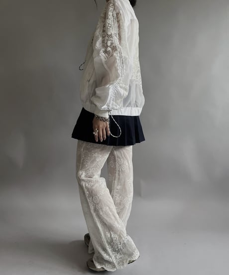 【RE;CIRCLE】 RE White Patch Blouson / 240509-004