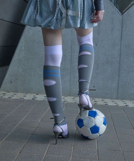【NEW】Chinatsu Aoyama × UMBRO 2Way Warmer Gray /  250315-004