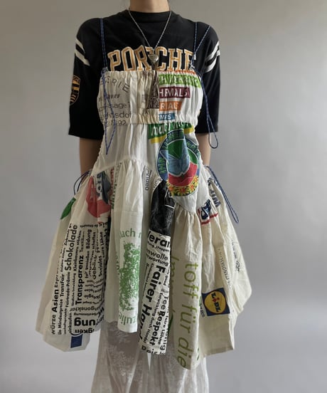 【RE;CIRCLE】RE Eco-Friendly Bag Code Camisole Middle One-piece / 240613-006