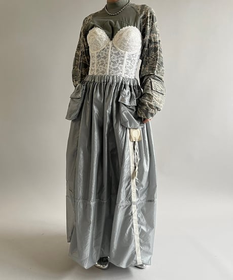 【RE;CIRCLE】 Re Parachute Skirt Long / 250306-002