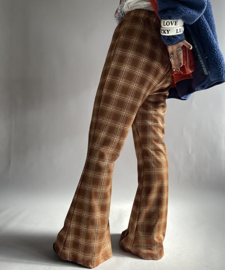 【USED】 Checked Pants / 221217-020