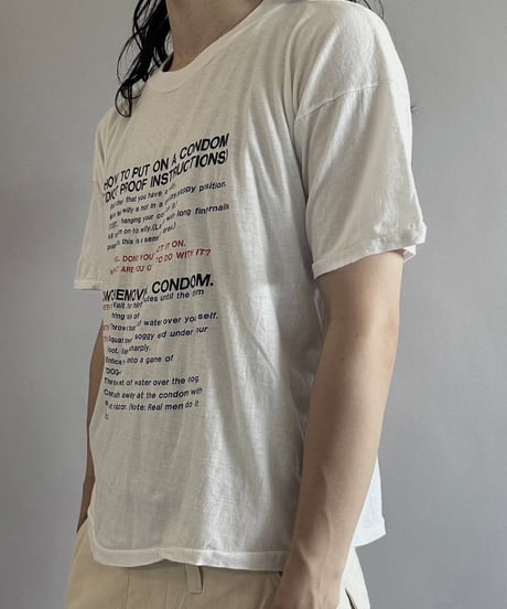 【USED】 CONDOM T-Shirt  /240729-102